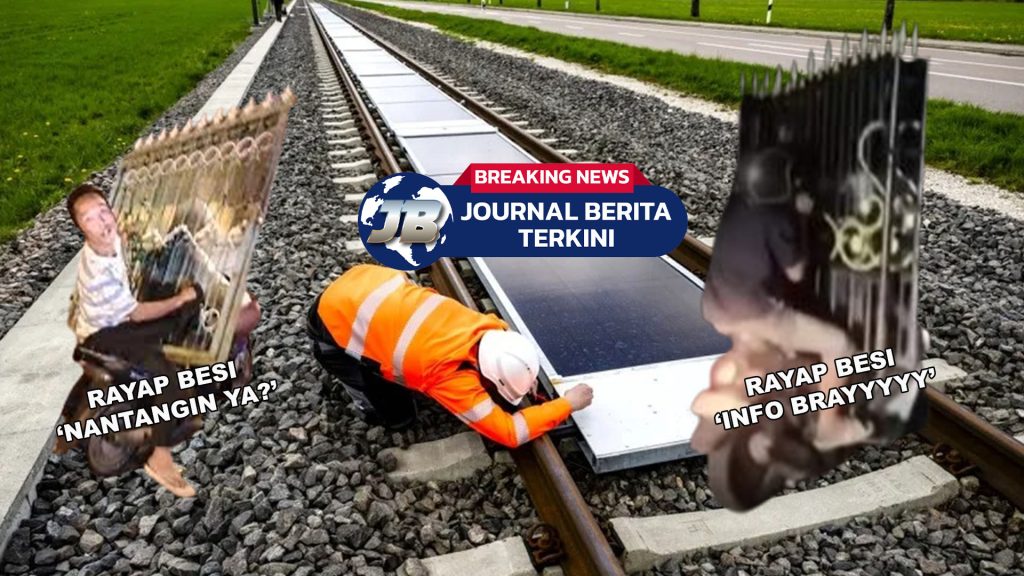 Indonesia Tertarik Pasang Panel Surya pada Rel Kereta Api Buatan Sun Ways Asal Swiss, Rayap Besi : Mana tahan!