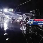Viral Detik detik Jembatan Apung Bojongsoang Baleendah Bandung Roboh, 9 Motor Tercebur
