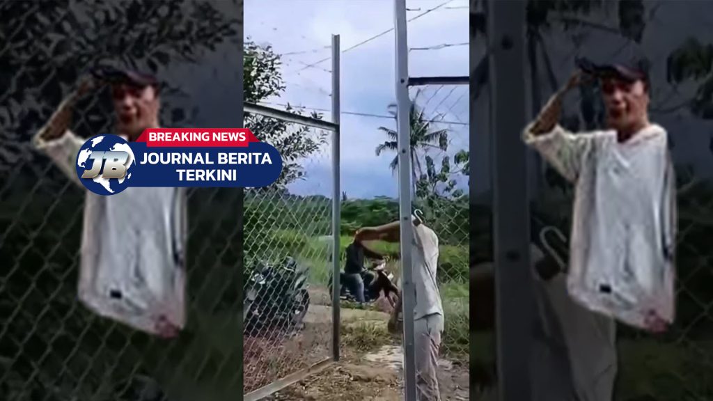Video Detik-Detik Pria Dimintai Uang Keamanan saat Bersihkan Area Tower BTS