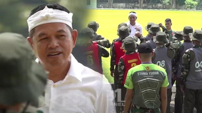 Video Dedi Mulyadi Sidak Pembinaan Siswa Nakal Jabar di Barak Militer: Anak-anak Gembira Banget!