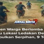 Video Detik-Detik Warga Berbondong-bondong Mendekati Lokasi Peledakan Amunisi Naik Motor