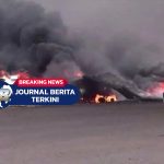 Video Detik-detik Pesawat Yaman Penumpang Calon Jamaah Haji Yaman Hancur dalam Serangan Udara Israel