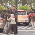 Video Mobil Milik Seorang Wanita Dirusak Sekelompok Massa Saat Ada Aksi Unjuk Rasa di Makassar!!