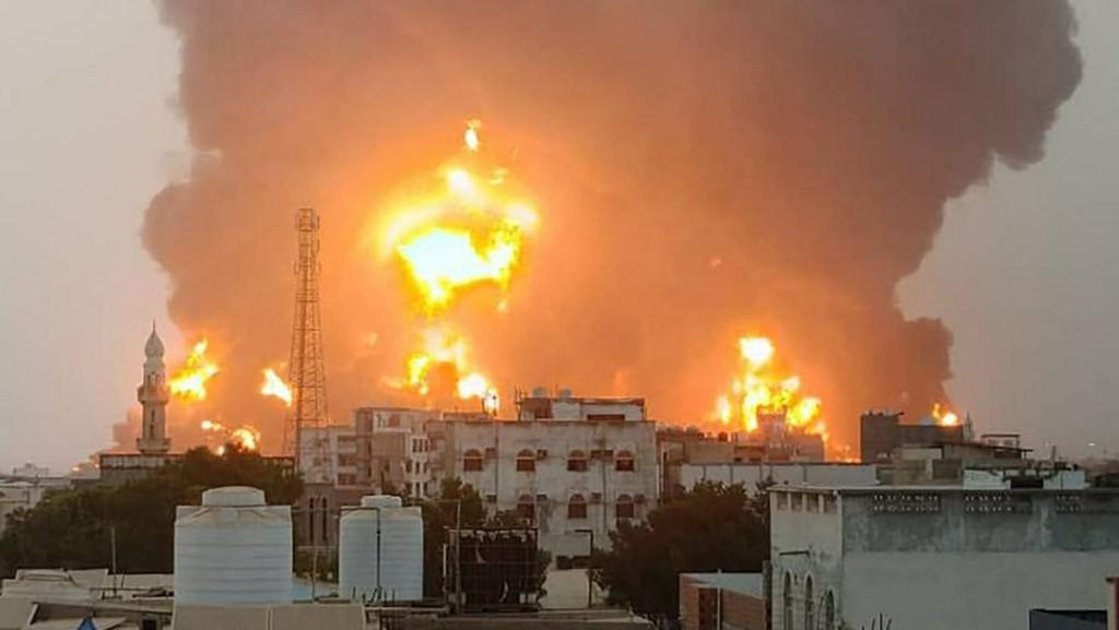 Video Perang Arab Memanas! Israel Bombardir Bandara Utama Yaman