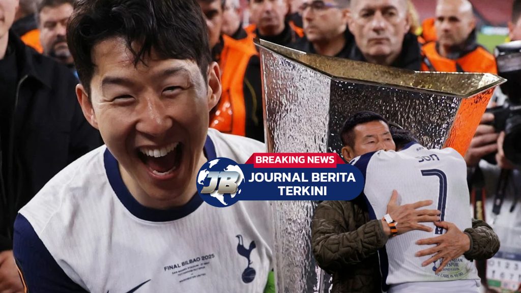 Video Son Heung-min Gembira Akhirnya Menjadi Legenda Tottenham Setelah Mengangkat Trofi Liga Europa