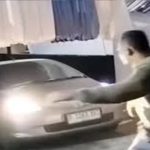 Video Detik-Detik Pengendara Mobil Nekat Terobos Tenda Hajatan Diduga Makan Badan Jalan Umum