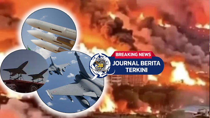 Iran Mengamuk! IRGC Balas Serangan ke-15 ke Israel Pakai Drone Bunuh Diri, Rudal, Pesawat Tempur