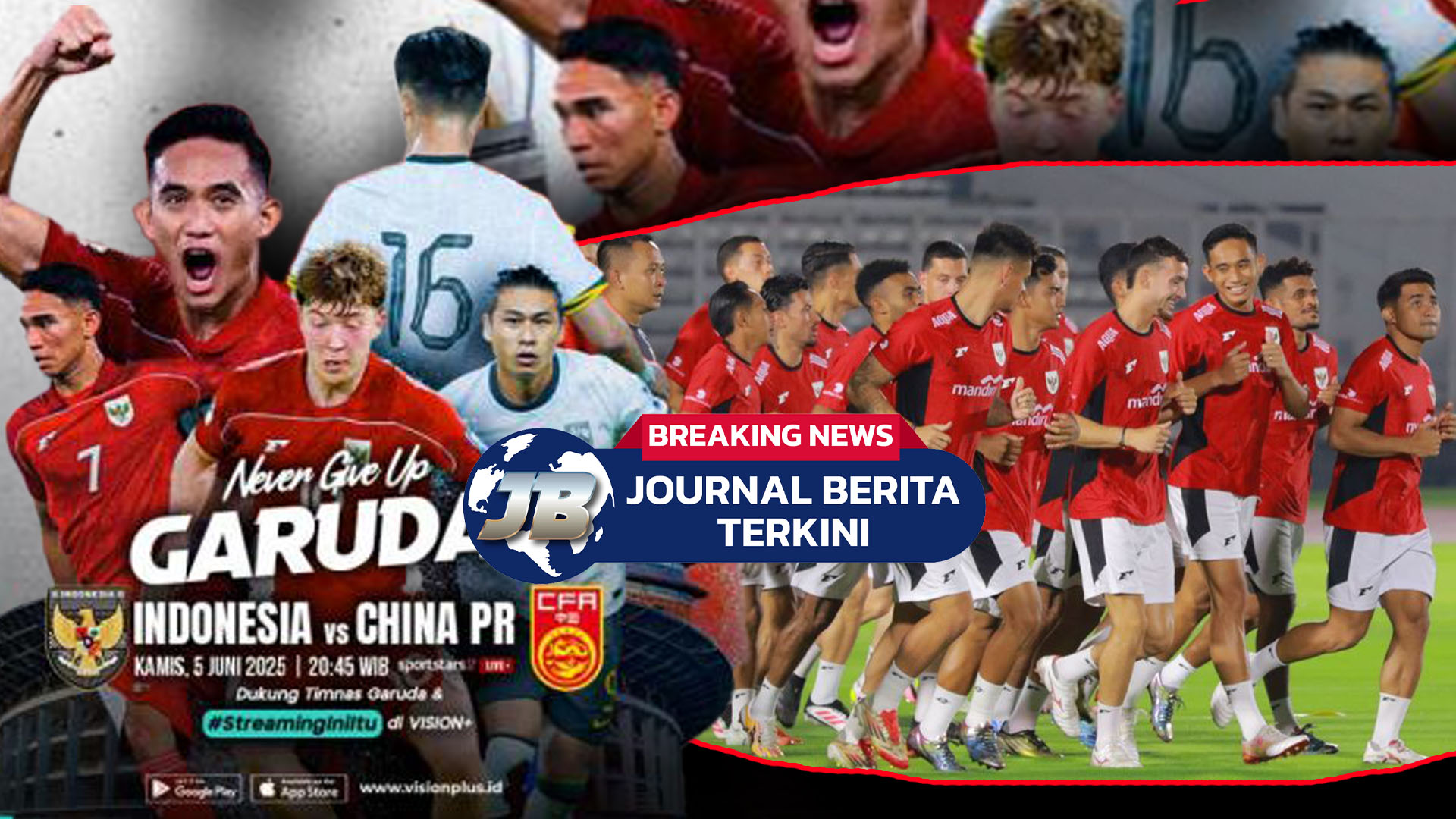 Jadwal Timnas Indonesia Vs China 2025, Main Kapan, Jam Berapa, Tayang di Mana?