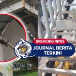 Miris Rayap Besi! Video Besi JPO di Tanjung Priok Diduga Dicuri