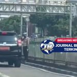 Mobil Berpelat Merah Masuk Jalur Transjakarta Polisi Malah Beri Hormat
