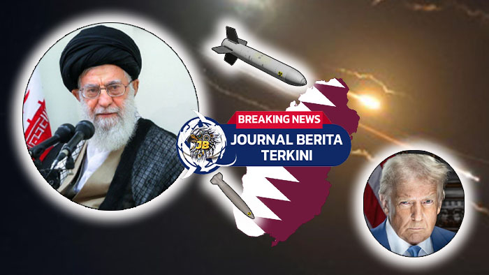 Qatar Panik!! Ada Ledakan di Doha Qatar, Iran Diduga Serang Pangkalan Militer AS