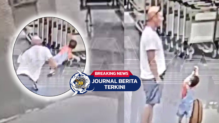 Sadis!! Video Detik-Detik Balita 18 Bulan Dibanting Secara Brutal Di Bandara Moskow