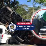 Tak Kuat Menanjak!! Video Truk Tronton Terguling Timpa Mini Bus di Boyolali