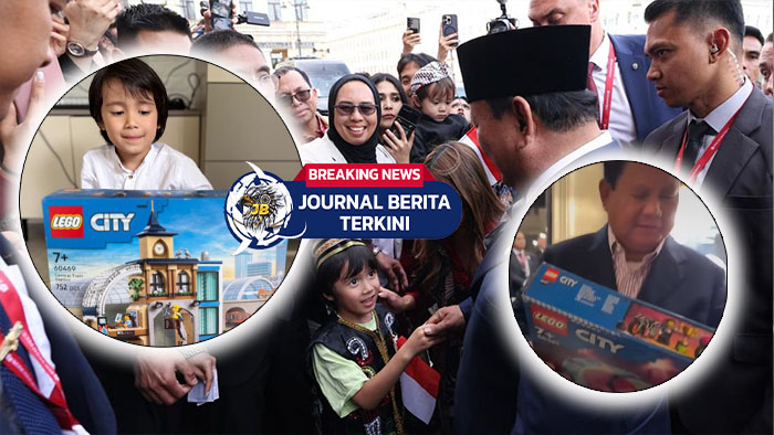 Tepati Janji! Video Anak Rusia Berdarah Indonesia Ini Full Senyum saat Dapat Lego dari Prabowo