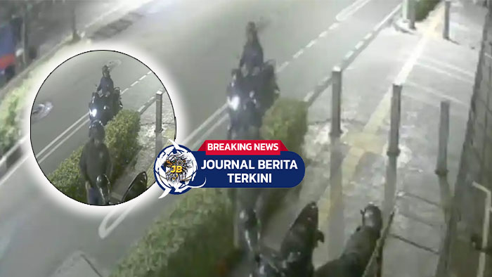 Tertidur di Trotoar! Video Motor Pria Ini Digondol Maling Subuh Hari di Jakarta Selatan