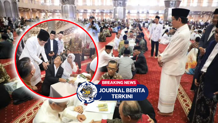 Video 100 Pasangan Ikut Nikah Massal Gratis di Istiqlal