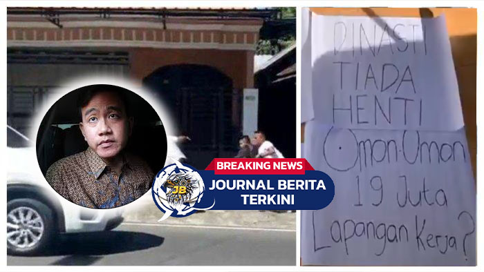 Video 3 Mahasiswa Dihalau Paspampres, Sambut Gibran dengan Poster Kritikan