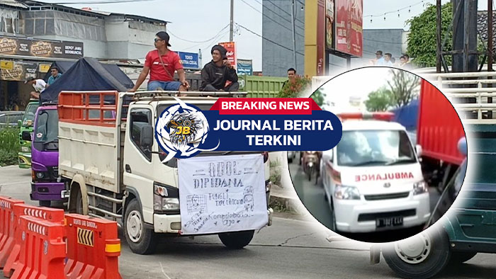 Video Ambulans Jemput Pasien Emergency, Diduga Dicegat Demo Supir Truk di Jalan Solo-Gemolong