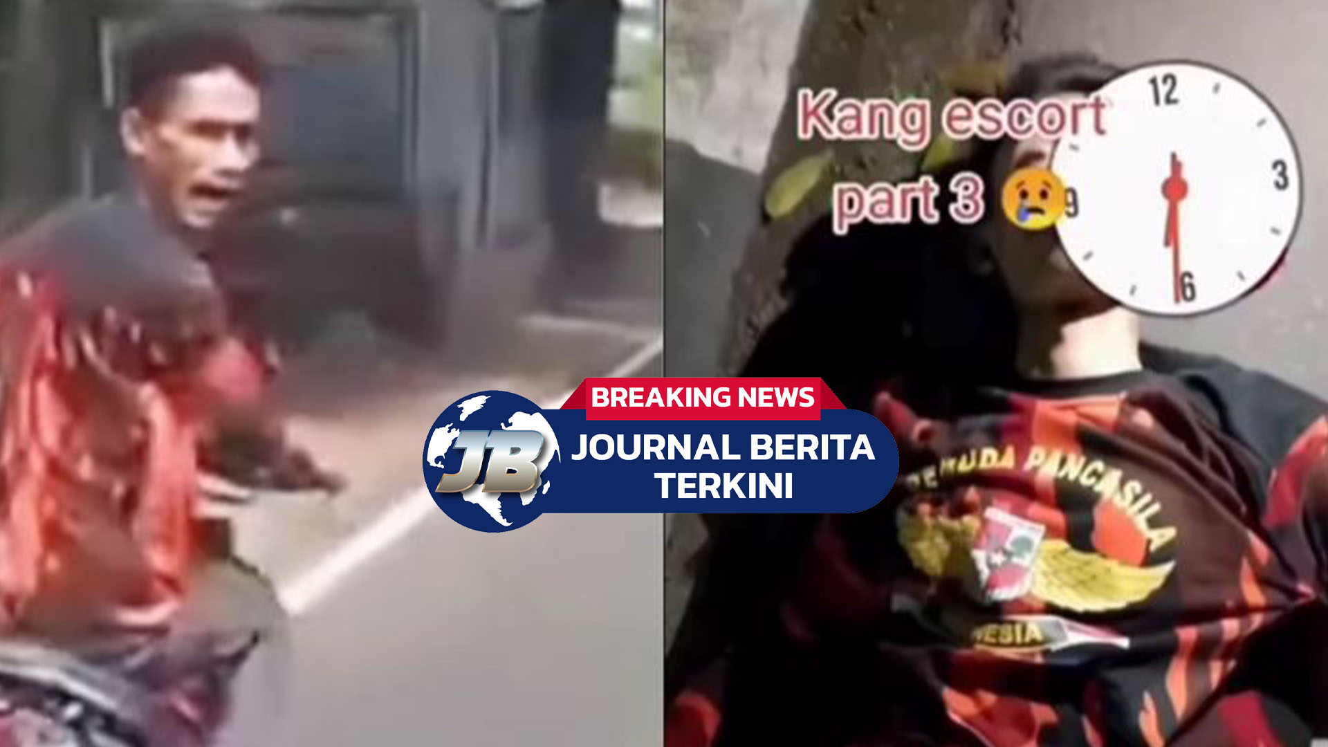 Video Detik-Detik Anggota Pemuda Pancasila Paksa Kawal Ambulans Berujung Kecelakaan