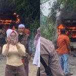 Video Detik-Detik Bus Pahala Kencana Terbakar di Bangkalan, Diduga Angkut Rokok Ilegal