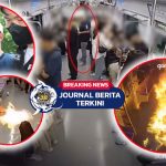 Video Detik-Detik Seorang Pria Membakar Kereta Bawah Yang Ramai Penumpang Tanah Di Korea Selatan