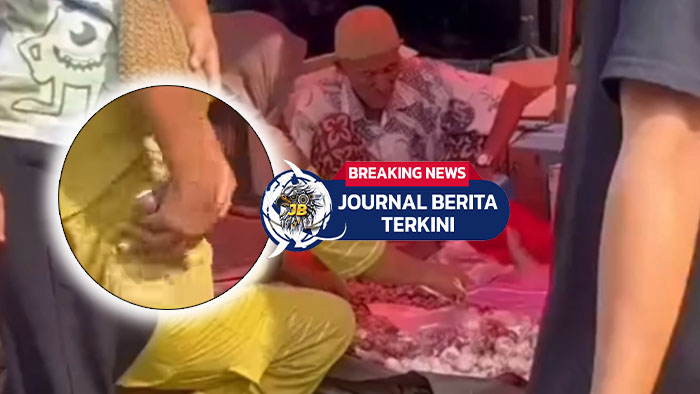 Video Emak-emak Diduga Curi Bawang Milik Pedagang Aksinya Terekam Kamera Hp Milik Warga