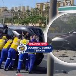 Video Ferrari Purosangue Terbalik Saat Diangkut Truk Towing di Jakarta, Segini Harganya!
