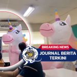 Video Momen Orang Tua Ambil Rapot di Sekolah Anaknya Gunakan Kostum Unicorn