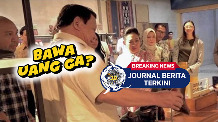 Video Momen Presiden Prabowo Ngemall di Sarinah Bareng Bu Titiek dan Didiet: Bawa Uang Gak Kita?