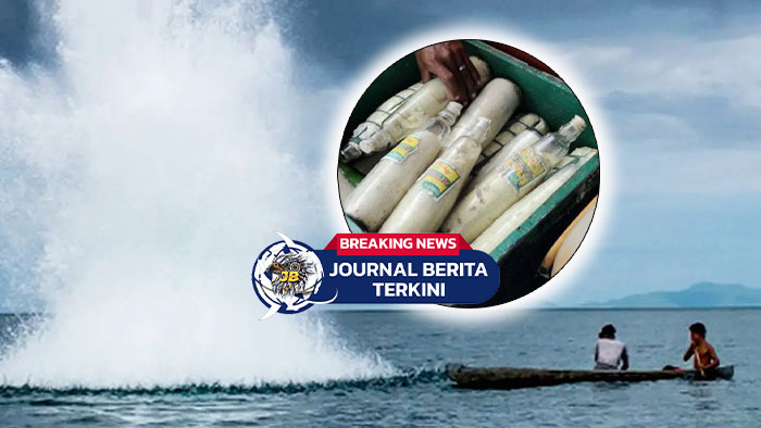 Video Oknum Nelayan di Tayando Tam, Lempar Bom saat Cari Ikan, Polisi Diminta Bertindak