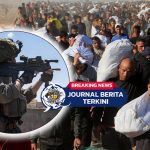 Video Penampakan Ribuan Warga Gaza Bawa Bantuan Sembari Hadapi Ancaman Maut