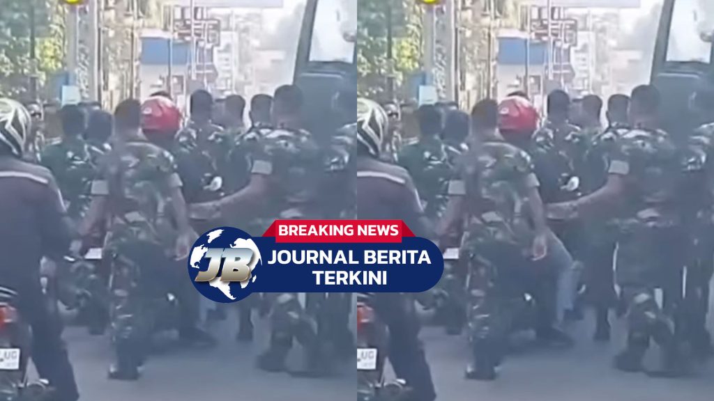 Video Rombongan TNI Turun Lihat Ormas GPK Arogan Geber Motor