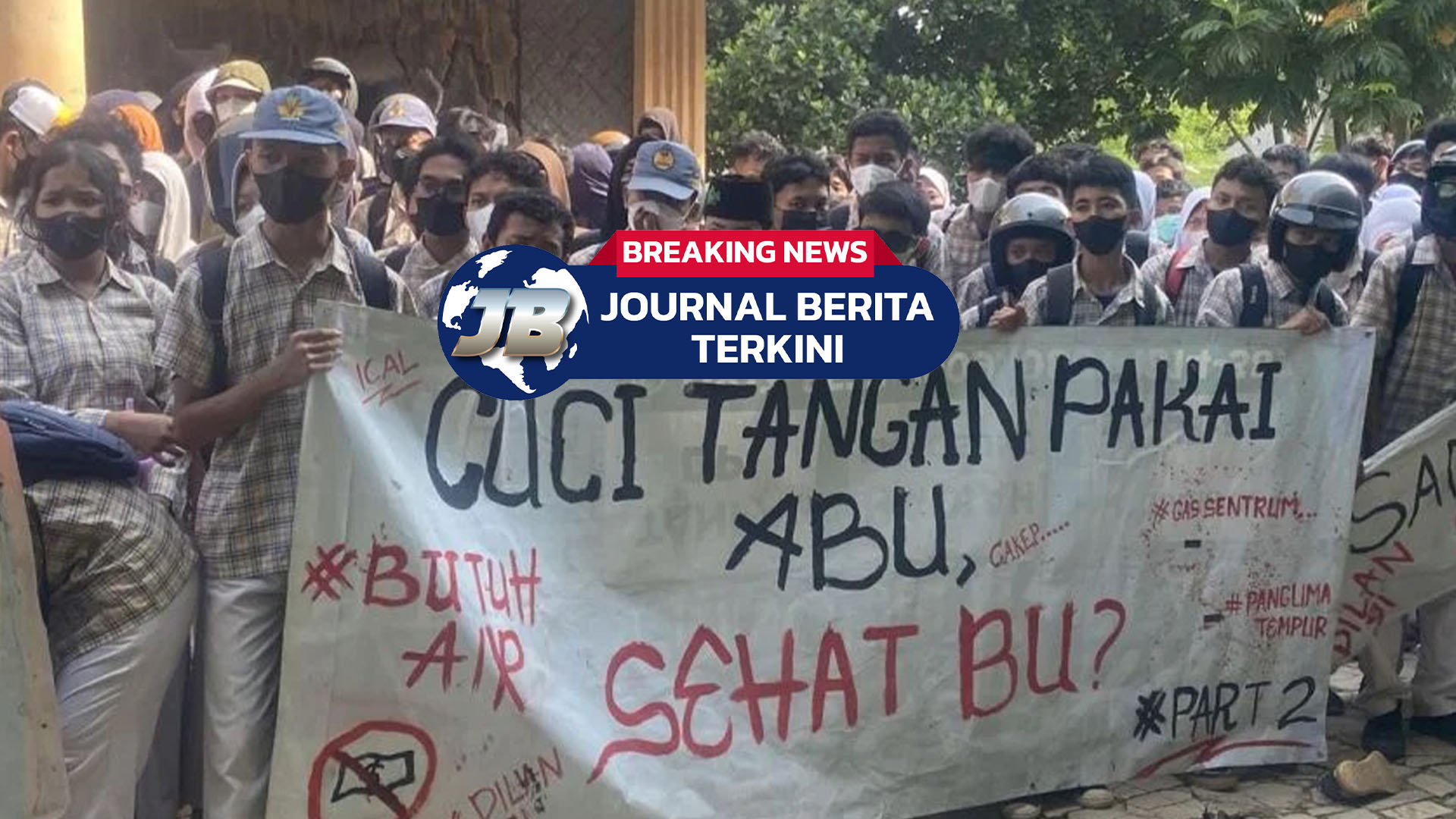 Video Siswa SMAN 9 Tambun Selatan Demo "Tak Terima Makan Siang, tapi Diminta Teken"
