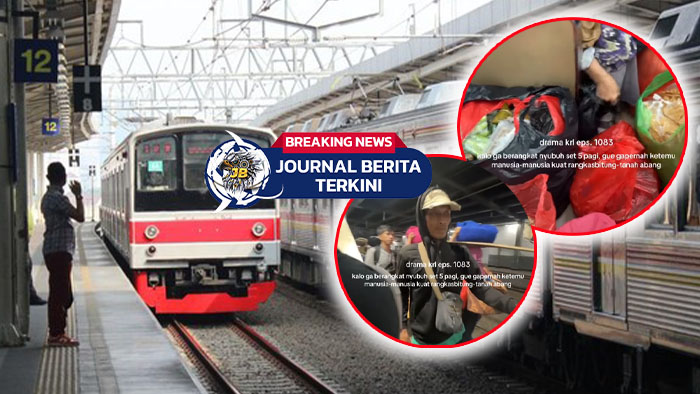 Video Suasana di Dalam Gerbong KRL Pertama Rute Rangkasbitu-Tanah Abang, Penuh Sama Pedagang