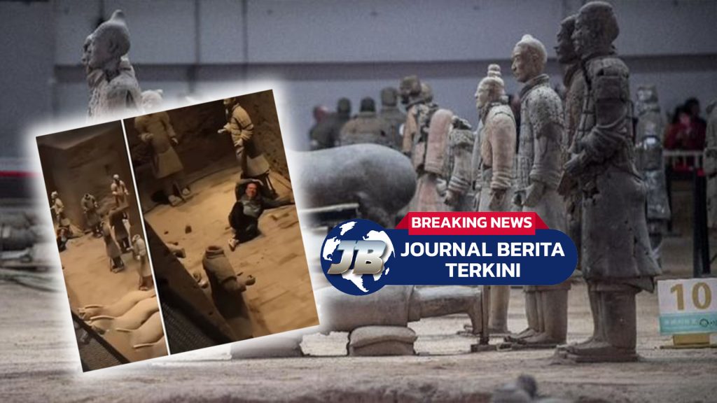 Video Turis Rusak Patung Prajurit Terakota Berusia 2.000 Tahun di China