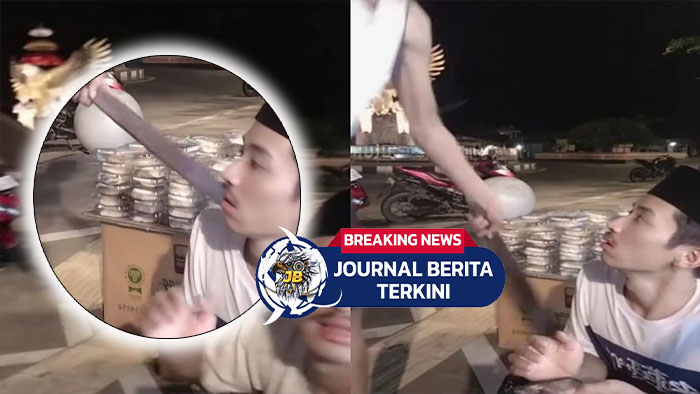 Video Viral Oknum Preman Intimidasi Pedagang Roti di Tugu Pengantin, Polres Pesawaran Turun Tangan