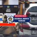 Viral! Video Mobil Calya Putih Terobos Dua Gerbang Tol di Depok Tanpa Bayar