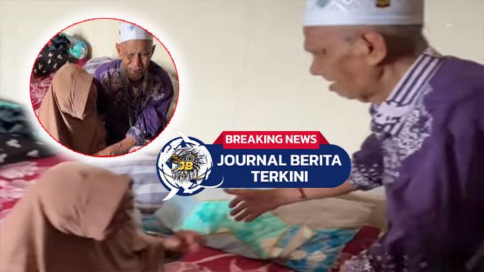 Haru! Video Sepasang Lansia Bertemu Usai Pulang Haji, Bikin Netizen Meneteskan Air Mata