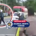 [VIDEO] Pelaku Todong Sajam ke Polisi Bengkulu Saat Razia Ditangkap Setelah Itu Kabur ke Kubangan Lumpur