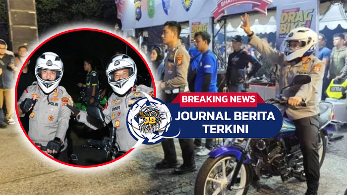 Sambut HUT Ke-79 Bhayangkara! Video Kapolda Riau Herimen Tantang Drag Race Walikota