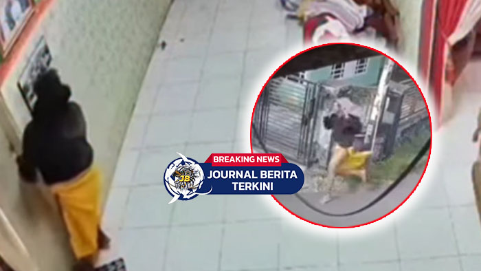 [VIDEO] Aksi Pria Nekat! Masuk Rumah Warga Terekam CCTV, Pelaku Panik dan Kabur