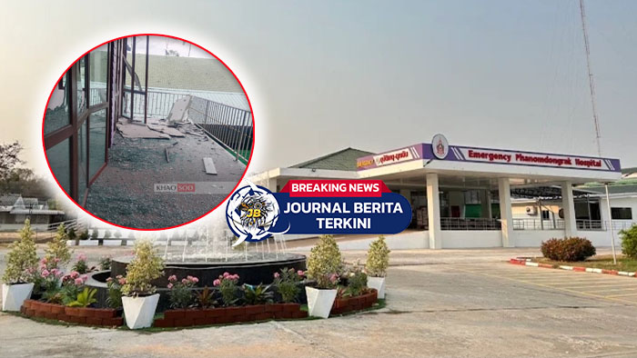 [VIDEO] Artileri Kamboja Hantam Rumah Sakit di Phanom Dong Rak, Seluruh Pasien Telah Dievakuasi Sebelumnya
