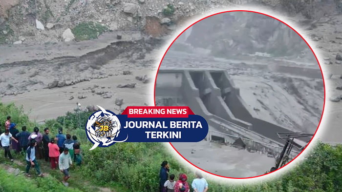 [VIDEO] Banjar Bandang Terjang Perbatasan Nepal dan China, Belasan Orang Dilaporkan Hilang