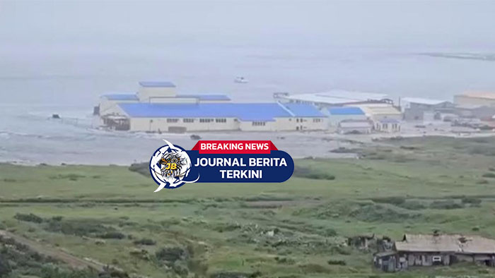 [VIDEO] Detik-detik Kamchatka Rusia Diterjang Tsunami, Usai Gempa Magnitudo 8,7