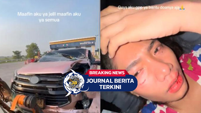 [VIDEO] Detik-detik Lusyana Jelita Pedangdut Om Adella Kecelakaan di Tol Sragen, Begini Kondisinya Sekarang