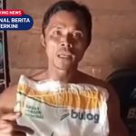 [VIDEO] Di Kantor Desa Difoto dengan Dua Karung beras, Warga Landak Ini Hanya Bawa Pulang Satu