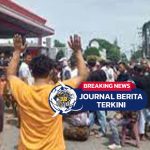 [VIDEO] Eksekusi Bangunan di Tanjung Mulia Ricuh, Ribuan Warga Blokade Jalan Krakatau Medan!