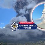 [VIDEO] Gunung Lewotobi Laki-laki Meletus Lagi, Tinggi Kolom Abu 18 Kilometer