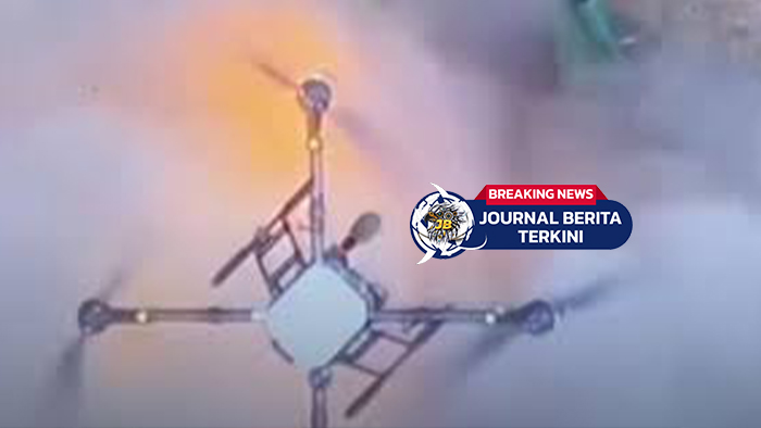 [VIDEO] Momen Drone! Thailand Jatuhkan Bom ke Gudang Senjata Kamboja