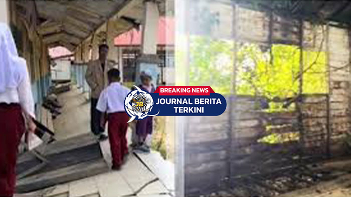 [VIDEO] Nyaris Ambruk, Salah Satu mahasiswa UGM Bagikan Kondsi SD di Kapias yang Jauh dari Kata Layak